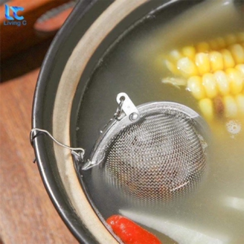 Quả lọc trà, lọc gia vị nấu phở inox 304