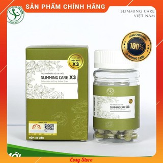 Giảm cân slimming care X3 Mẫu Mới
