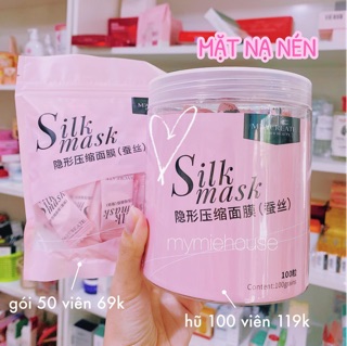 MẶT NẠ NÉN SILK MASK MAYCREATE SIÊU MỎNG