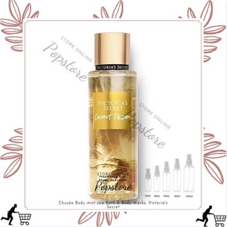 Xịt Dưỡng Thể Body Mist 𝗩𝗜𝗖𝗧𝗢𝗥𝗜𝗔'𝗦 𝗦𝗘𝗖𝗥𝗘𝗧 "Coconut Pasion"