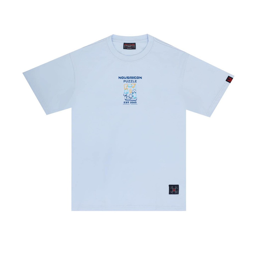 Áo thun LEVENTS ghép hình Form Rộng Tay lỡ | BigBuy360 - bigbuy360.vn