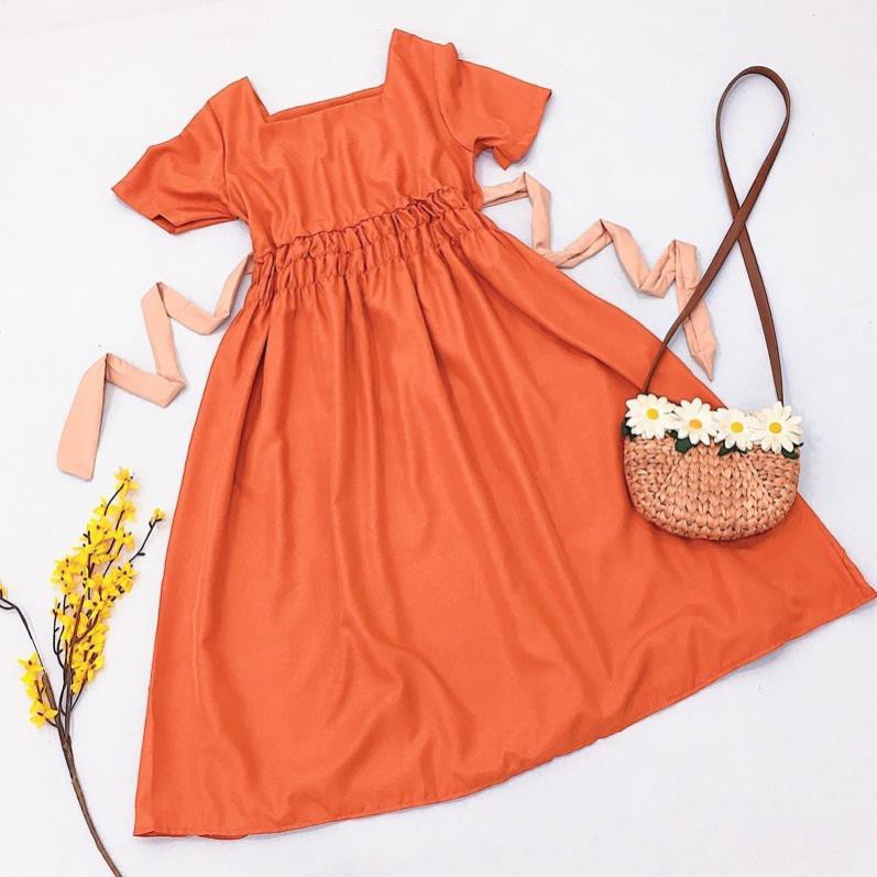 [ Sale ] Đầm Babydoll Dài Nơ  Sau Form Rộng Nhiều Màu ( kèm ảnh thật ) 💝