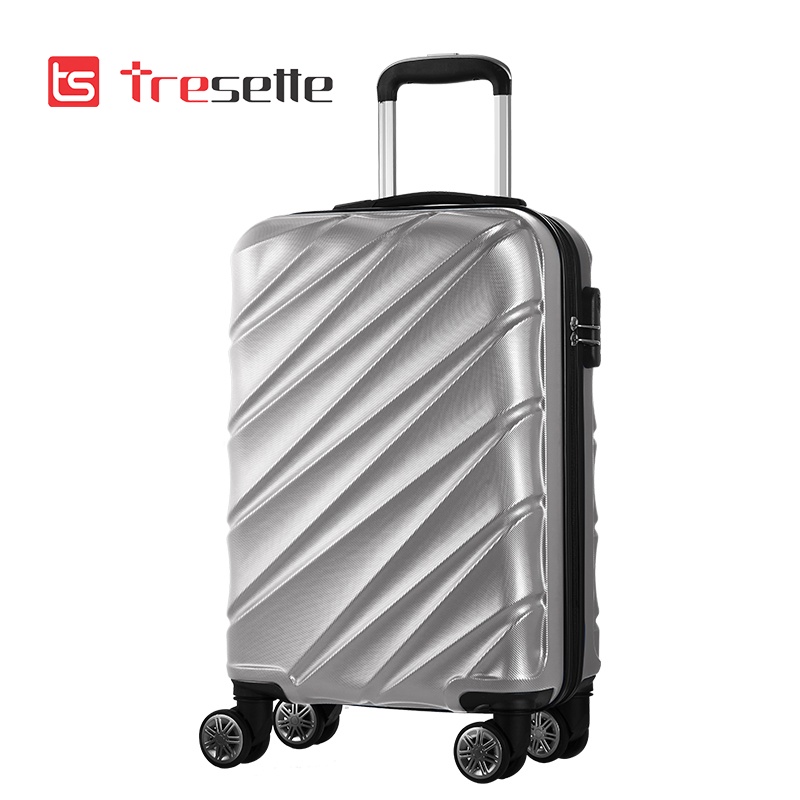 [SIZE 20INCH] Vali khóa kéo Hàn Quốc Tresette TSL – 1013 (Silver)