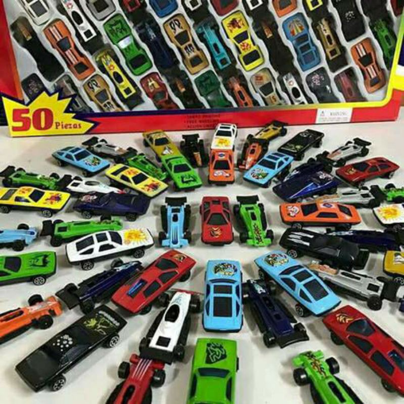 Set 50 ô tô đồ chơi cho bé 822