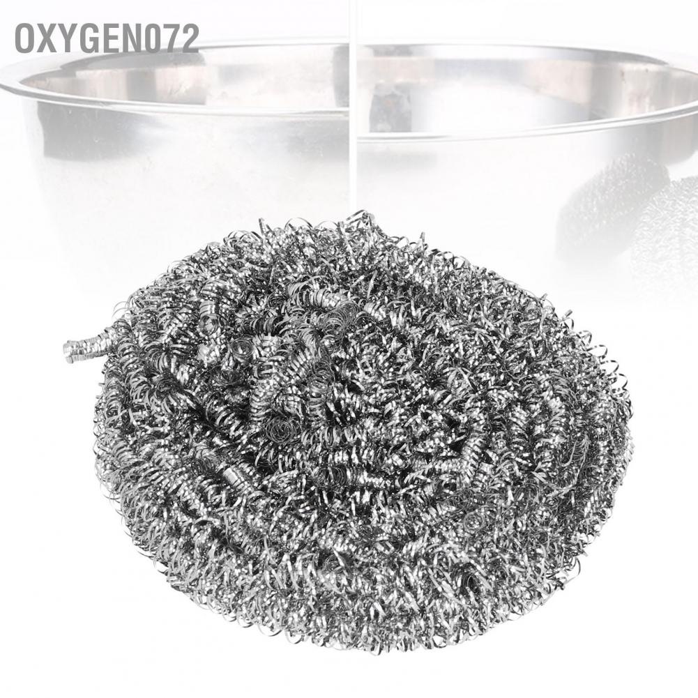 Oxygen072 Cước Cọ Rửa Inox - Stainless Steel Scrubber Cleaning Ball Scouring for Pot Cleaner Kitchen Tool