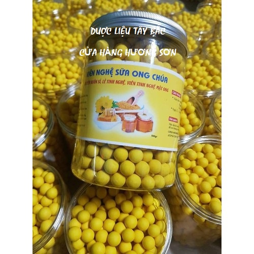 VIÊN TINH BỘT NGHỆ SỮA ONG CHÚA CAO CẤP CHÍNH HÃNG - GIẢM CÂN