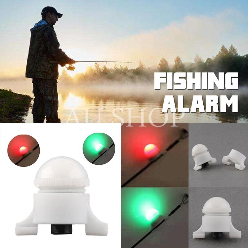 AUshop Alarm Alert Strike Clip on Fishing Rod Tip Clip 2 Size in 1