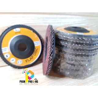 Bánh nhám xếp flap disc 100 * 16mm 13000 vòng/ phút