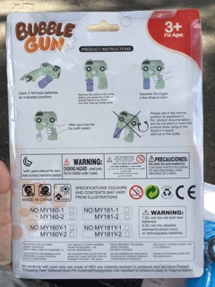 Súng bắn bong bóng hình xe