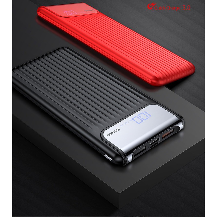 Sạc Dự Phòng 10000mAh Kiêm Sạc Nhanh QC 3.0 hiệu Baseus