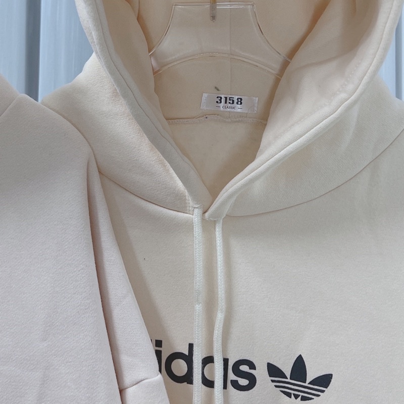 Áo hoodie nỉ bông QC adi 7 màu M536