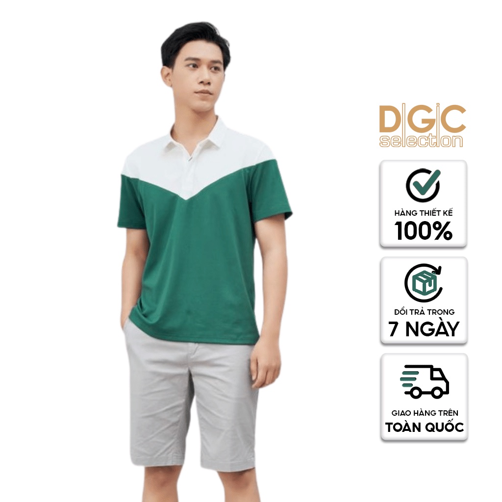 Áo polo nam ngắn tay trang phục thể thao Regular fit suông nhẹ DGCs - SAP2031M
