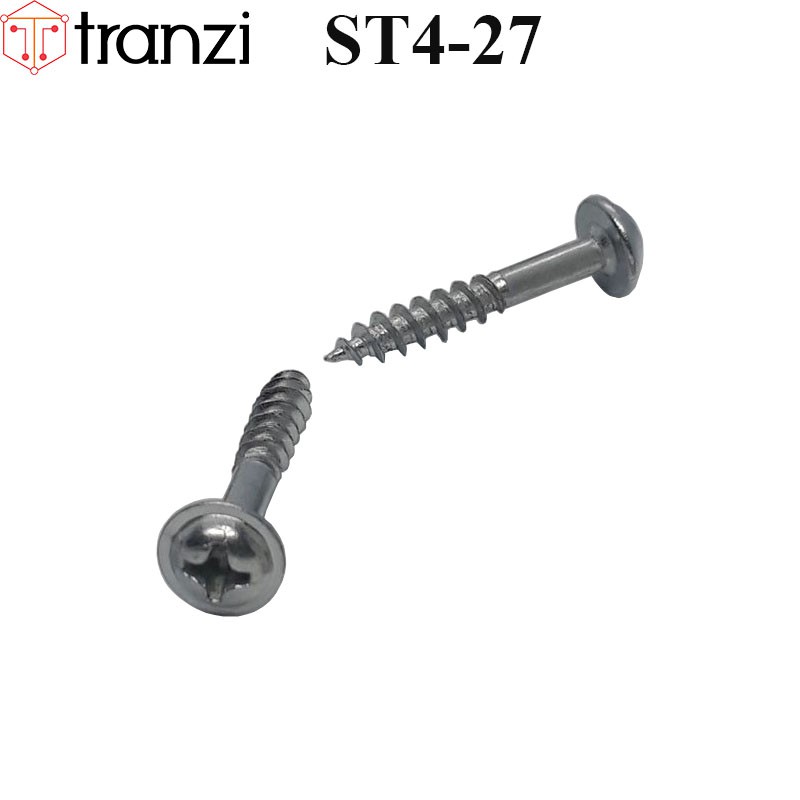 Vít khoan chéo bake đầu cầu liền vành ST4-27 - túi 50 cái