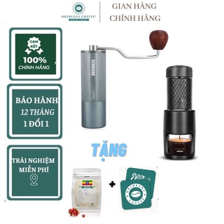 Bộ đôi bạn thân tận hưởng| Combo pha cà phê cầm tay Staresso Basic & Cối xay staresso bản 2021 cho dân cafe thích du lịc