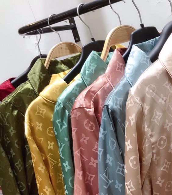 Đồ Bộ Pịama Tay Dài Quần Dài Lụa Gấm Hình Tim - Chữ | BigBuy360 - bigbuy360.vn