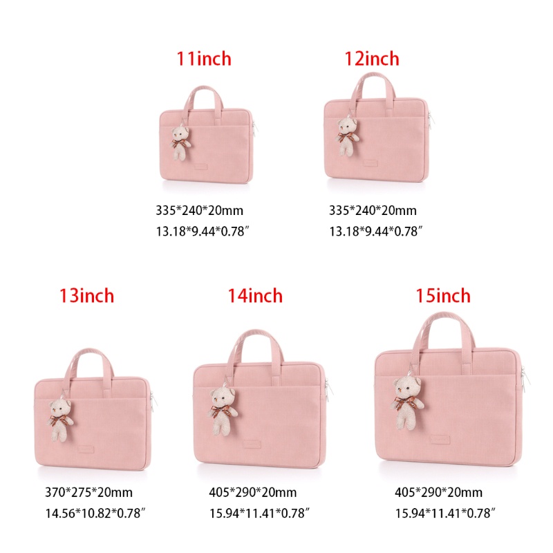 Túi Đựng Laptop Notebook PC 11 12 13 14 15 Inch Cho Nam Nữ
