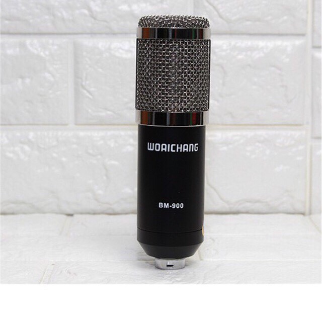 Combo mic ami bm900 +k10+ dây live ma2 khuyến mại tai phone j5 (4 món)