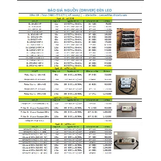 Nguồn đèn led driver Philips Philips Dim 5 Lever Xitanium 150w