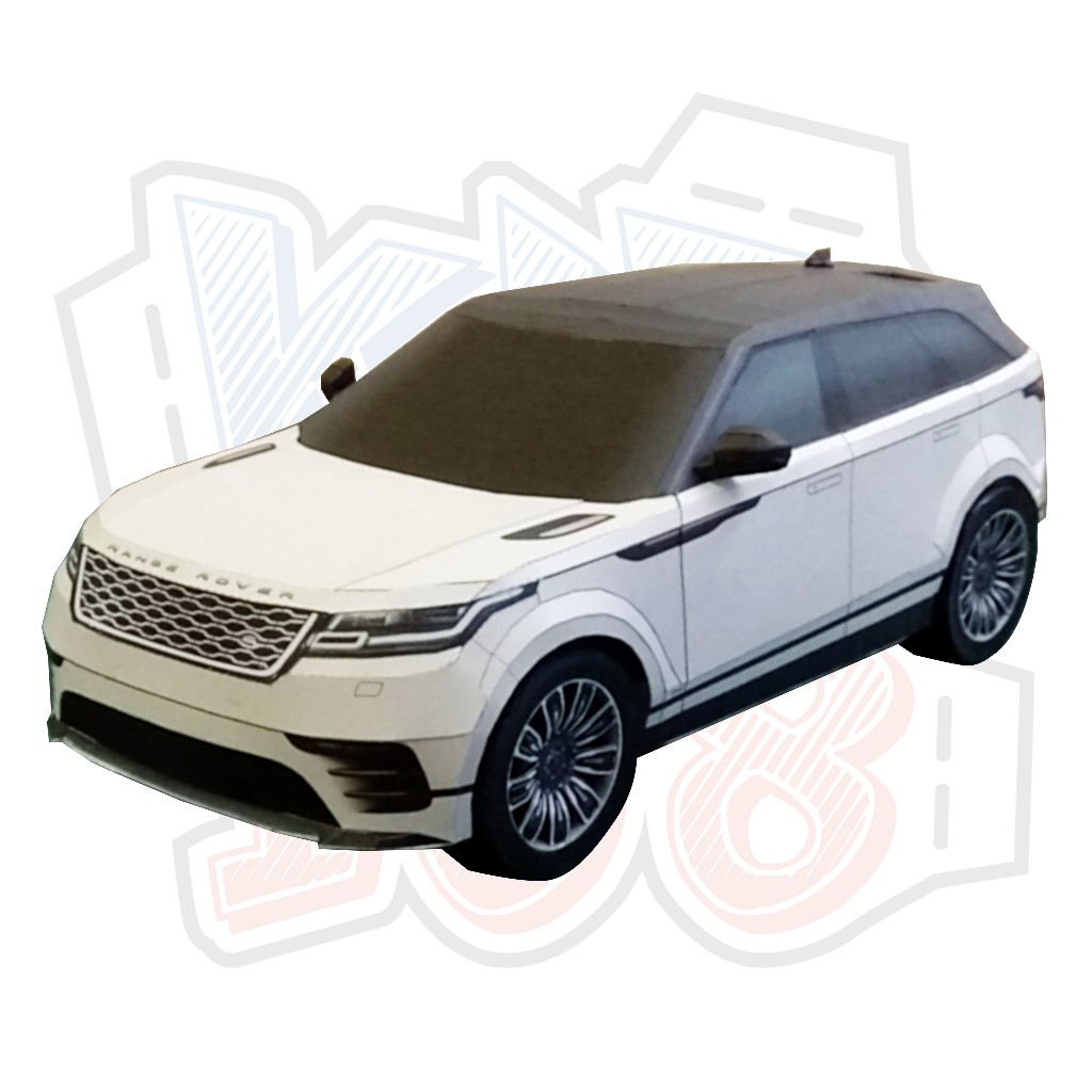 Mô hình giấy xe ô tô Range Rover Velar