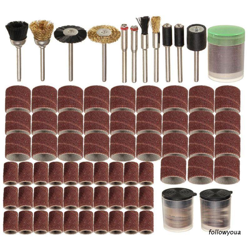 Set 150 đầu mài / chà nhám / khắc cho máy khoan 1 / 8 "