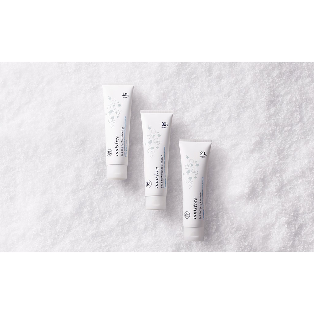 Sữa rửa mặt làm sạch tăng cường từ muối biển innisfree Sea Salt Perfect Cleanser 130ml | BigBuy360 - bigbuy360.vn