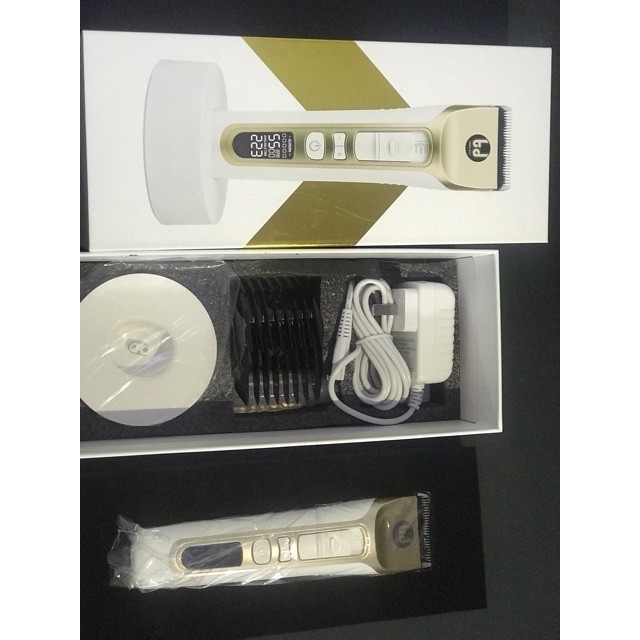 Tông đơ sạc JUNO TD-666 Màn hình điện tử