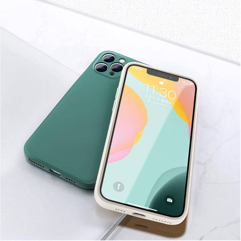 Ốp Điện Thoại Silicon Mềm Mỏng Mặt Nhám Màu Kẹo Cho iPhone 11 Pro MAX X XS MAX XR SE 2022 2020 6 6S 7 8 Plus