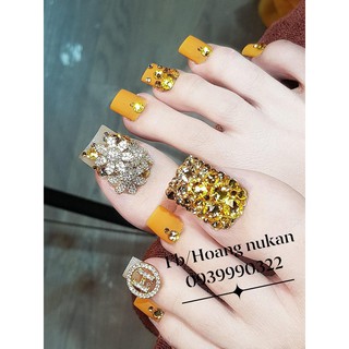 1 Charm Đá Cao Cấp : Nơ, Hoa gắn móng nail