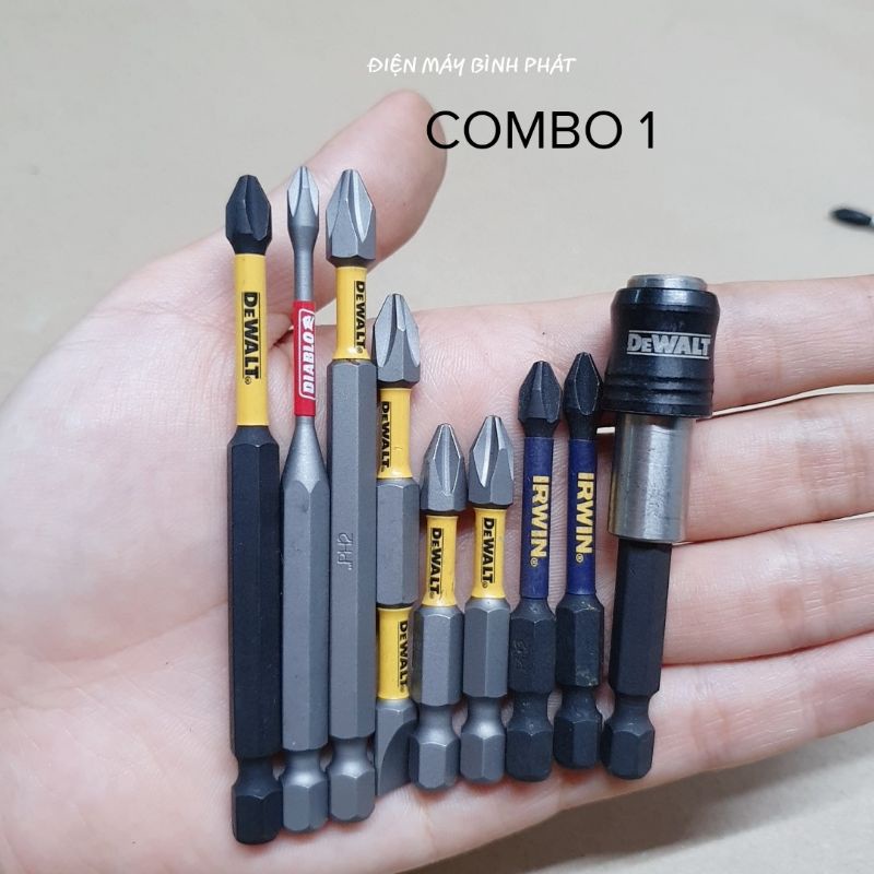 Bộ Mũi Vít 5cm, 9cm, 15cm Hot Nhất Mới 100%
