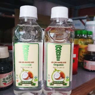 Dầu dừa hữu cơ Vietcoco 250ml