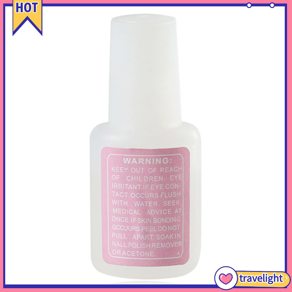 [Hàng mới về] Keo dán móng tay giả làm móng tay nghệ thuật tích hợp cọ 10g