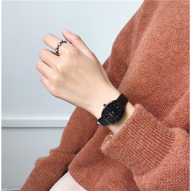 [Mã FAMAYFA2 giảm 10K đơn 50K] Đồng hồ thời trang nữ Viser VS02 mặt oval mẫu mới cực đẹp, dây da mềm êm tay | BigBuy360 - bigbuy360.vn