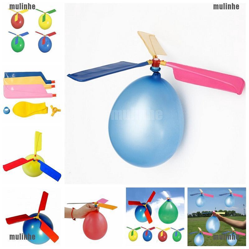 Mul❤ 1 Máy Bay Trực Thăng Bong Bóng Cổ Điển Mới Cho Trẻ Em