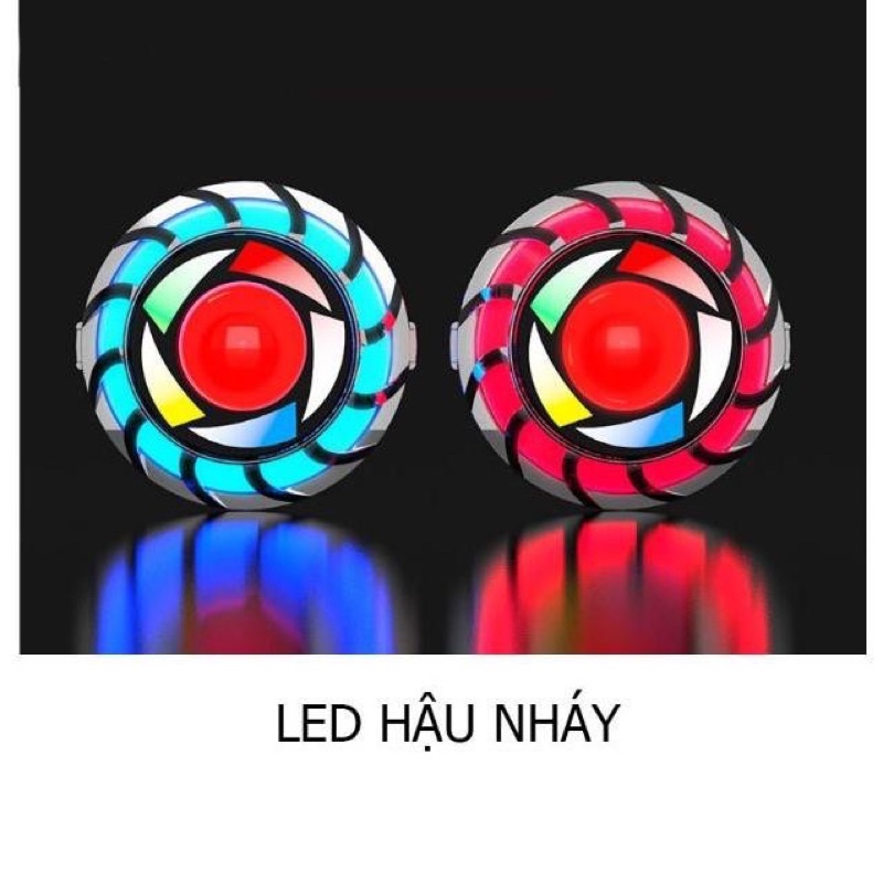 Đèn hậu nháy xe máy / Đèn Demi Xi Nhan Loại 1