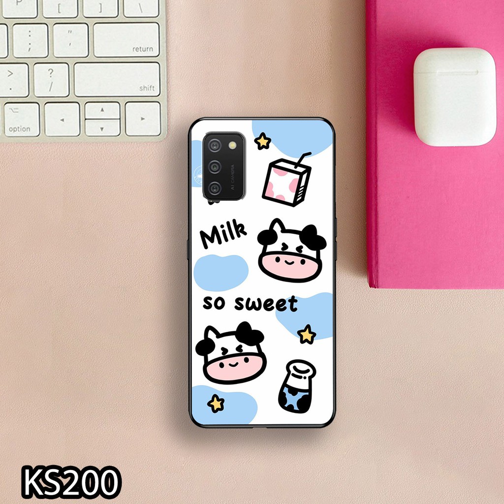 [HOT] Ốp lưng Samsung A01/A02/A02S   in hình bò sữa siêu đẹp, siêu  độc, cực lạ_KINGSTORE.HN_Ốp SS A01 A02 A02S