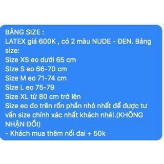 LATEX TRANG NEMO ĐỦ SIZE