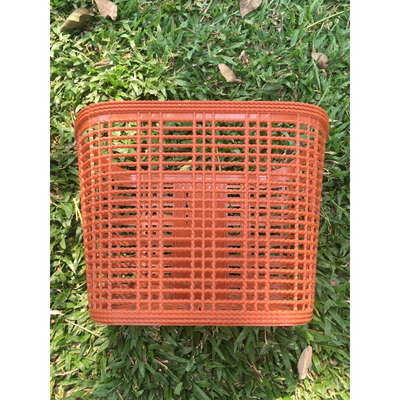 Giỏ xe đạp màu nâu/ màu hồng/ màu xanh , hàng đẹp, chất lượng cao