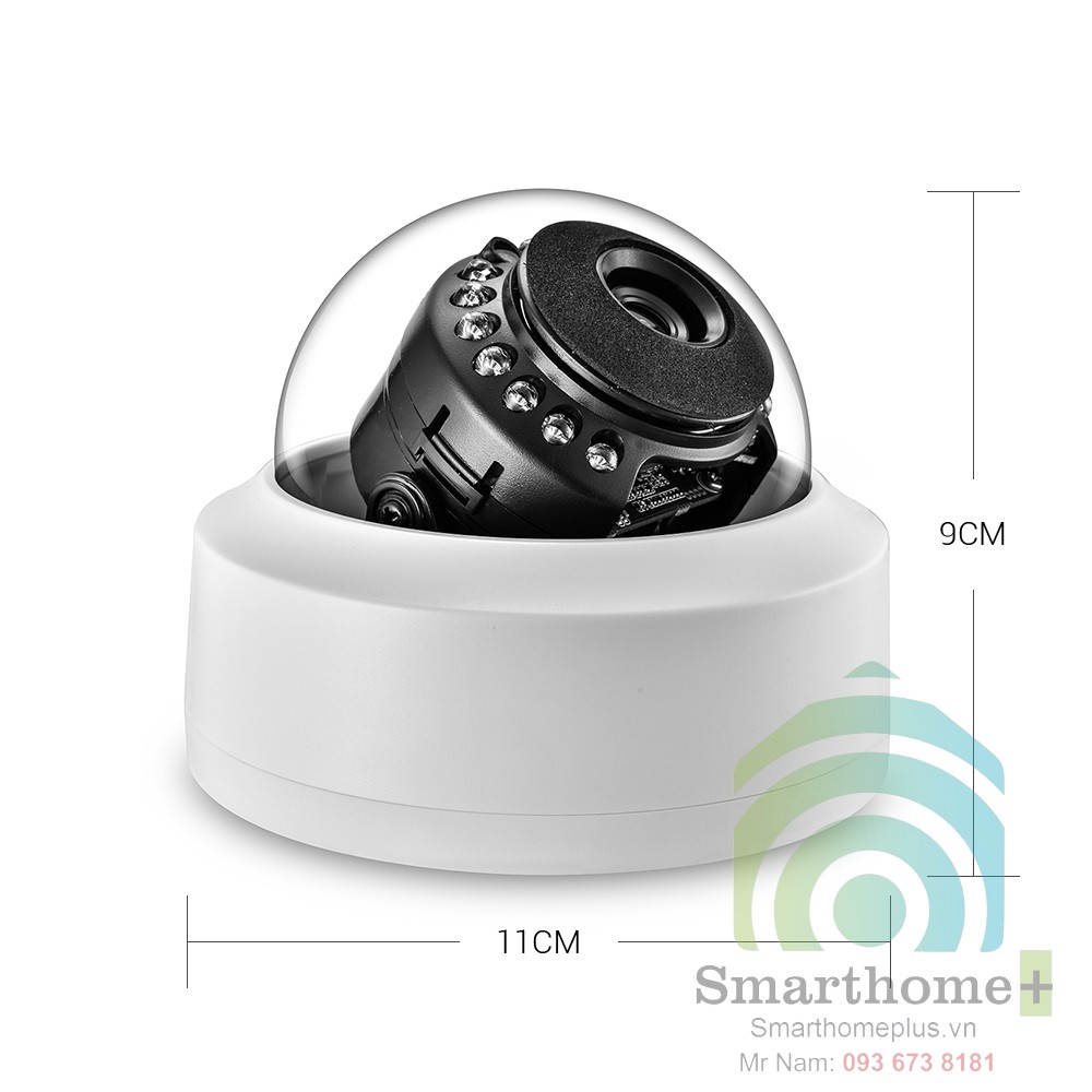 Camera Dome Chống Nước Wifi Tuya SHP-CI14