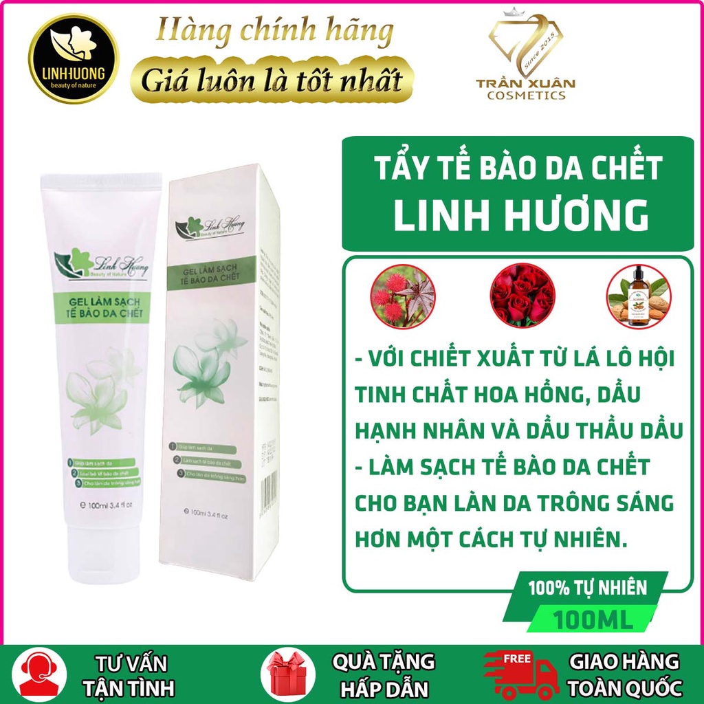 Tẩy Da Chết Linh Hương Loại Bỏ Tế Bào Già Tái Tạo Giúp Làn Da Trở Nên Mịn Màng