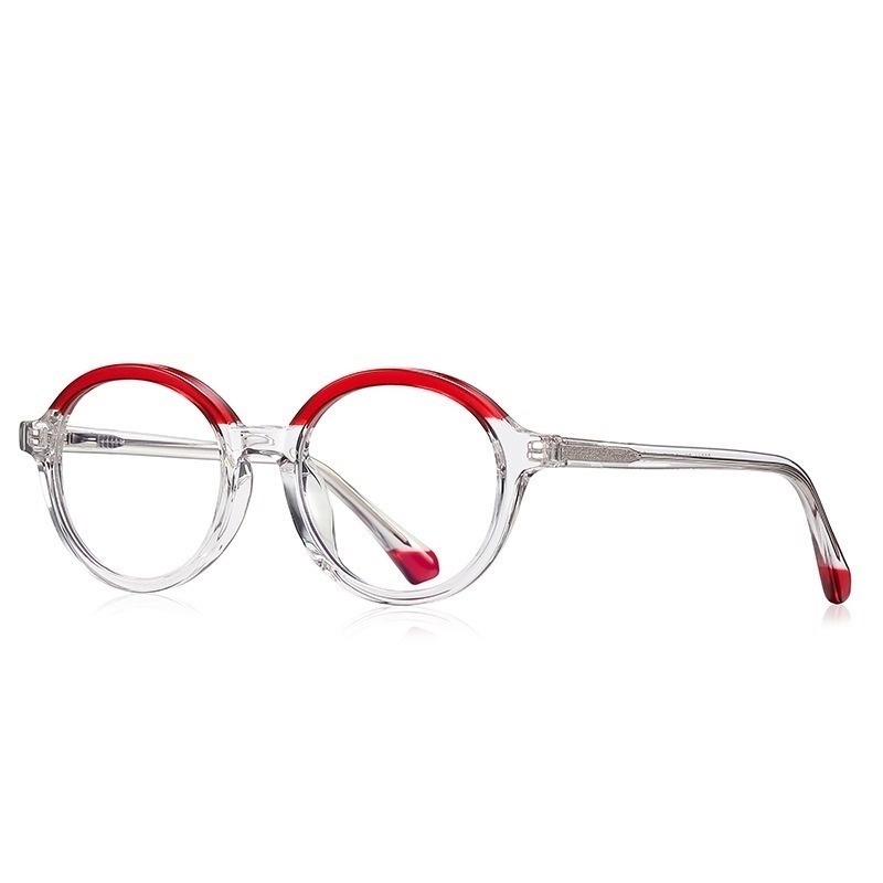 Mắt Kính TR90 Gọng Tròn Chống Bức Xạ Thời Trang Cao Cấp Dành Cho Bé