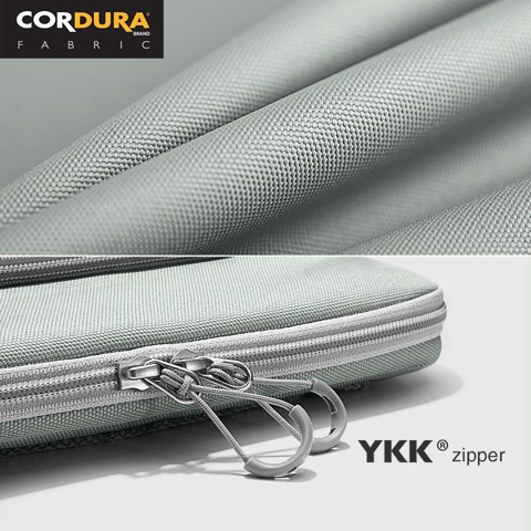 Túi chống sốc Tomtoc Protection Premium Macbook 15-16inch, chất liệu Cordura chống thấm tốt, ngăn chứa rộng rãi