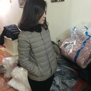 Aoa lông vũ nữ cổ tròn
