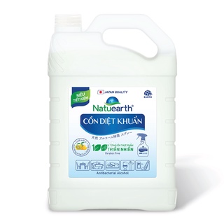 Cồn xịt diệt khuẩn Natuearth 3,8 lít
