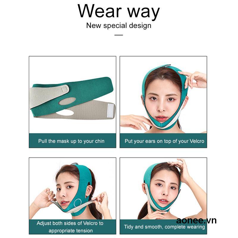 Mặt Nạ Nâng Cơ Mặt Tạo Cằm Chữ V Thon Gọn