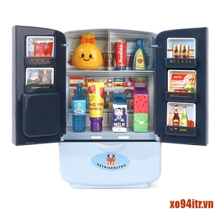 Tủ Lạnh Đồ Chơi Mini 1 Bộ Cho Bé
