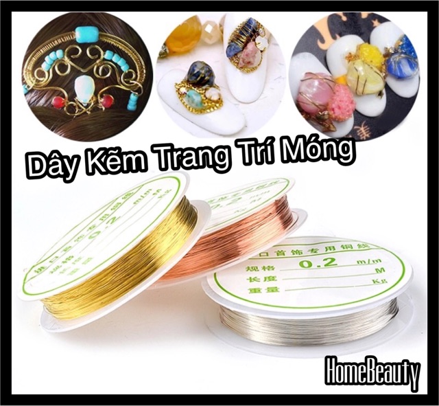 Dây Kẽm Trang Trí Móng