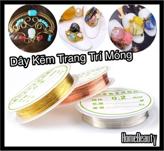 Dây Kẽm Trang Trí Móng