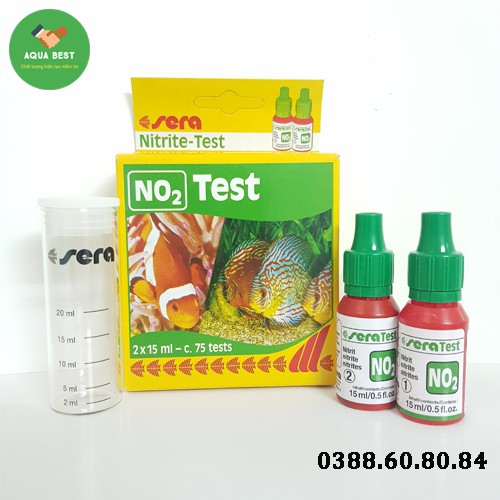 [Chính Hãng] Hộp test NO2 Sera Đức - Test kiểm tra khí độc NO2