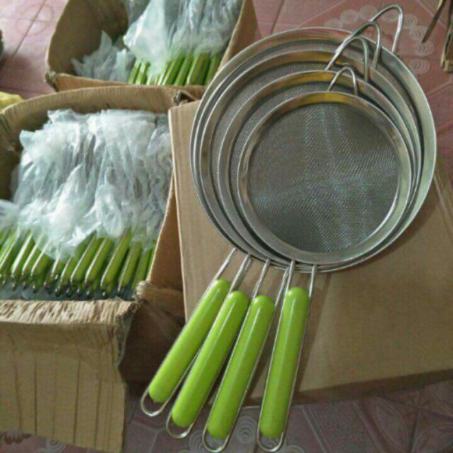 Sét rổ chao vớt 4 cái