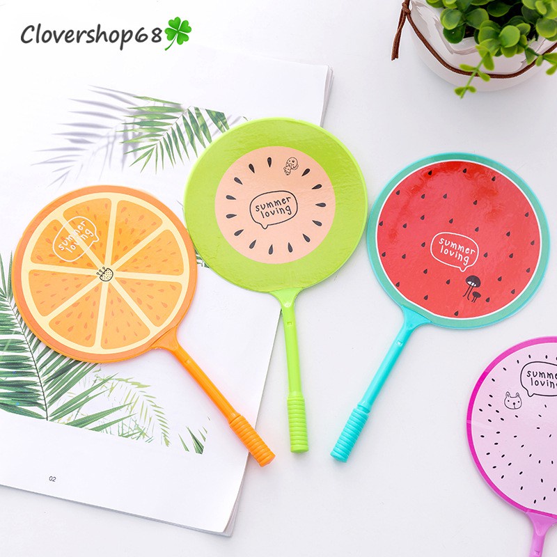 Bút bi quạt hình hoa quả  Clovershop68